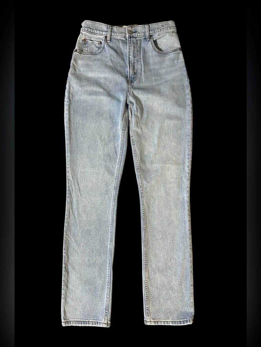 Abercrombie and Fitch the 90s Slim straight ultra high-rise jeans size 28